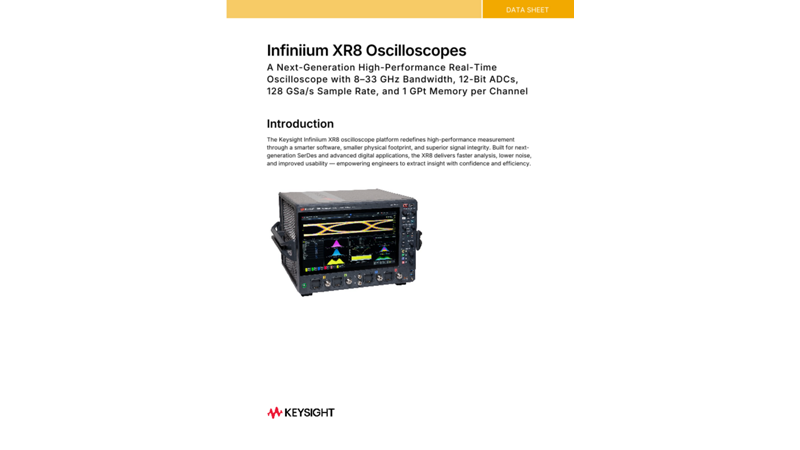 Infiniium XR8 Oscilloscopes